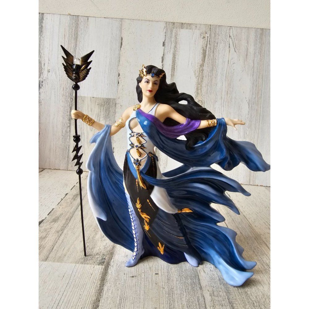 Danbury mint Storm princess Bill figurine gold superhero‎ RARE statue